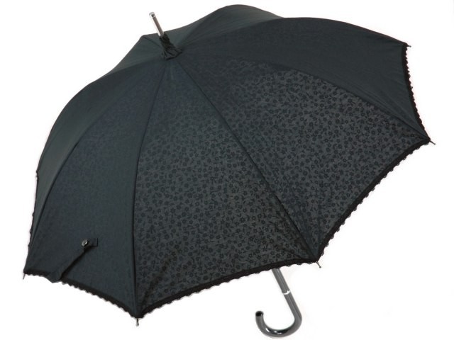 セラミックとマイナスイオンのw効果 爽快 清涼 快適ジャンプ日傘