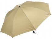 かさ工房ワカオ 親骨55cmメンズ折りたたみ傘(ベージュ) 軽量 高密度 超撥水雨傘 日本製傘 Tokyo Made WAKAO 紳士 男